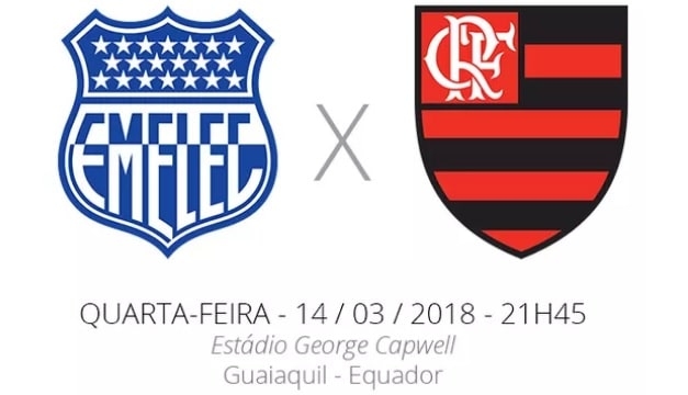 Rodada#2: tudo sobre Emelec x Flamengo pela fase de grupos da Libertadores