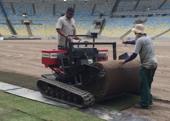 Maracanã começa a receber gramado e estará pronto para a 5ª rodada da Taça Rio