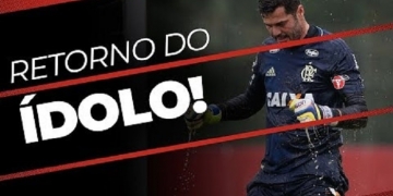 Flamengo faz vídeo especial para reestreia de Julio Cesar em jogo contra o Boavista