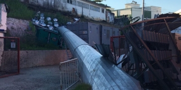 Fla planeja começar a retirar torres da Ilha do Urubu no fim de semana