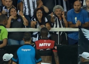 Xingado pela torcida do Botafogo, Vinicius Jr sofre ofensa racial no Nilton Santos