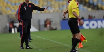 Barbieri admite que Flamengo sentiu o gol, mas garante: 'Vamos buscar os pontos na Colômbia'