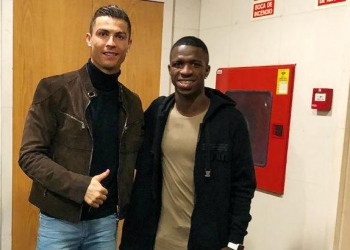 Vinícius Júnior quer CR7 no funk: "Ganhar confiança e ensinar o passinho"