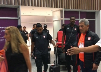 Elogiando a força do rival, Santa Fe chega ao Rio para pegar o Flamengo
