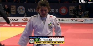 Atleta do Flamengo, Sarah Menezes bate rival de Israel e fatura bronze na Turquia