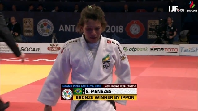 Atleta do Flamengo, Sarah Menezes bate rival de Israel e fatura bronze na Turquia