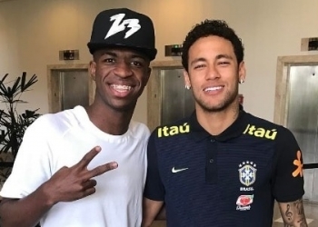 "Se Deus quiser, Neymar e eu vamos jogar juntos no Real", diz Vinicius Jr