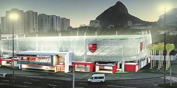 Pezão assina termo e regulariza terreno para arena multiuso do Flamengo