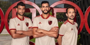 Flamengo divulga novo segundo uniforme na cor branca; estreia será contra o Bahia