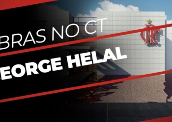 O andamento das obras do novo módulo profissional do CT George Helal