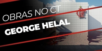 O andamento das obras do novo módulo profissional do CT George Helal