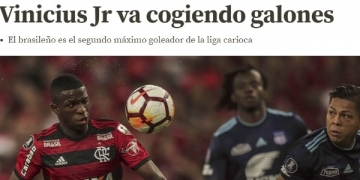 Jornal espanhol elogia Vinicius Jr: "Vive melhor momento da carreira"