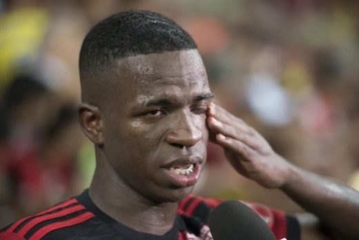 A hora do adeus: Vinícius Jr se despede do Flamengo na segunda