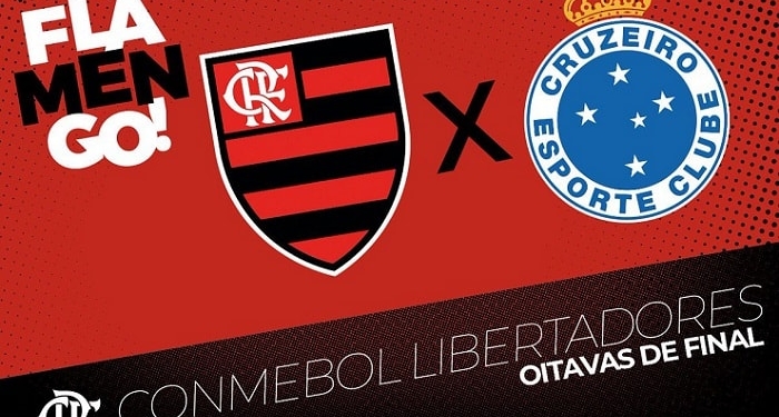 Flamengo vai enfrentar o Cruzeiro nas oitavas de final da Libertadores