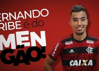 Flamengo anuncia a contratação do colombiano Fernando Uribe