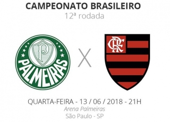 Rodada #12: tudo o que você precisa saber sobre Palmeiras x Flamengo