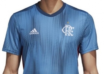 Com novidade ecológica, Flamengo lança novo terceiro uniforme azul; confira