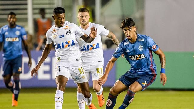 Flamengo sai na frente, cede empate ao Santos e vê liderança ameaçada