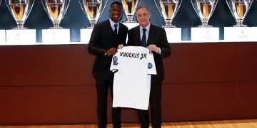 Vinicius Júnior é apresentado no Real Madrid