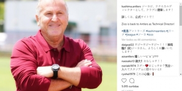 Zico é anunciado como diretor técnico do Kashima Antlers
