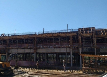 Obras no CT do Flamengo ganham formas e novas instalações já são visíveis
