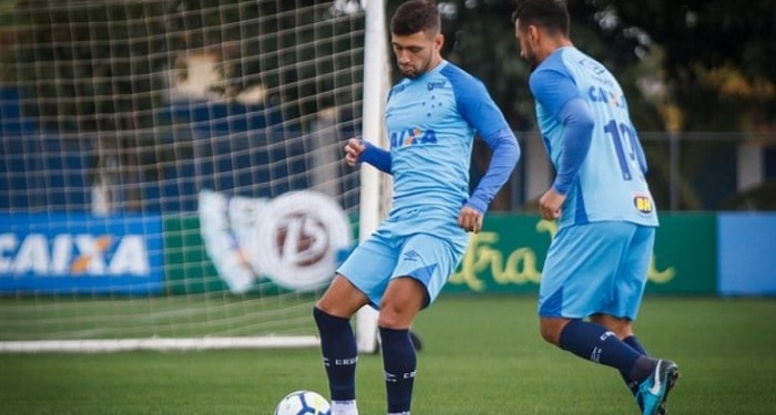 Sem Sóbis, Cruzeiro faz último treino antes da partida contra o Flamengo