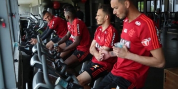 Depois de empate com América-MG, Fla treina com foco no Cruzeiro