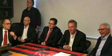 Com apoio de Zico e Márcio Braga, chapa lança Landim para presidência do Flamengo