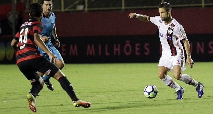Fla terá Diego, Diego Alves e Réver para jogo contra o Vitória; tudo sobre a partida