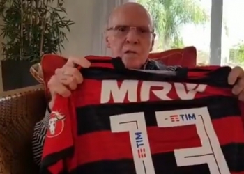 Técnico do tri carioca em 2001, Zagallo manda mensagem de incentivo