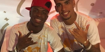 Vinicius Jr parabeniza Paquetá pelo aniversário