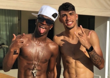 Vinicius Jr. parabeniza Paquetá por convocação: "Você é um fenômeno"; veja