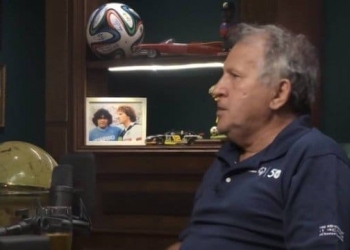 Zico diz que vai apoiar Rodolfo Landim nas eleições presidenciais do Flamengo