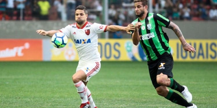 Flamengo perde Cuéllar expulso, sofre empate do América e vê São Paulo abrir vantagem no Brasileiro