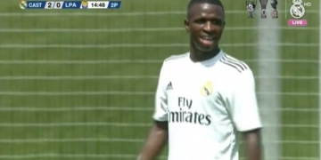 Vinicius Junior estreia pelo Real Madrid Castilla