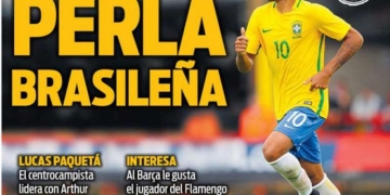 Barcelona pode fechar com Paquetá e mantê-lo no Flamengo, diz jornal