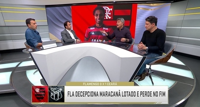 Seleção SporTV analisa ataque do Flamengo, e André Rizek diz: “diretoria contratou mal
