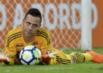 Atitude pequena de um grande goleiro