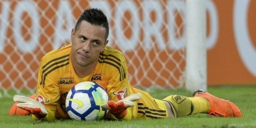 Atitude pequena de um grande goleiro