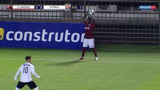 Flamengo vence o Vitória, mas é eliminado do Brasileiro Sub-20