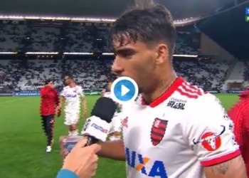 Paquetá, após 3 a 0 sobre o Corinthians, em Itaquera: "A gente tem um sonho e vai fazer por onde. Se Deus quiser a gente vai conquistar grandes coisas"