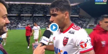 Paquetá, após 3 a 0 sobre o Corinthians, em Itaquera: "A gente tem um sonho e vai fazer por onde. Se Deus quiser a gente vai conquistar grandes coisas"