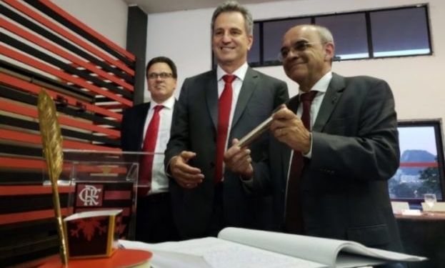 Fla da novo passo à 'pacificação' com entidades, promessa de Landim