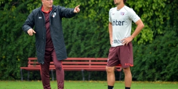 Flamengo monitora Rodrigo Caio e ouve elogios de Dorival; permanência no São Paulo é improvável