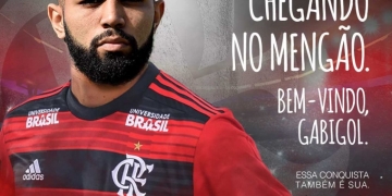 Gabigol é do Flamengo! Atacante é mais um reforço rubro-negro para a temporada.