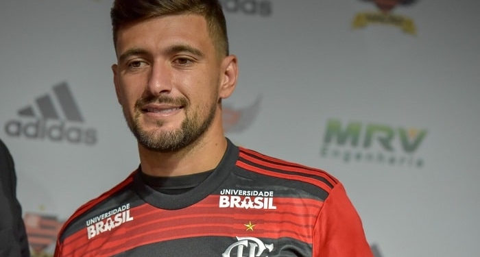 Arrascaeta chega confiante ao Flamengo: "Desafio é ganharmos tudo"