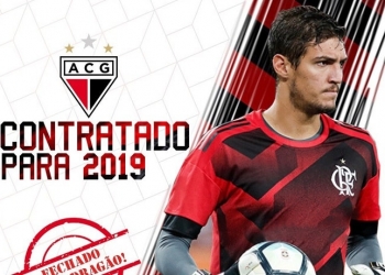 Atlético-GO anuncia a contratação do goleiro Thiago