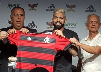 Gabigol é apresentado e traça metas no Flamengo: "Quero fazer gols e ser campeão"