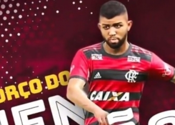 Gabigol posta vídeo jogando PES com Fla e anuncia: "sonho virou realidade"
