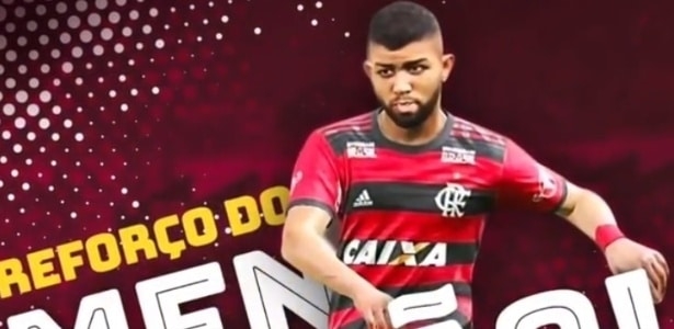 Gabigol posta vídeo jogando PES com Fla e anuncia: "sonho virou realidade"